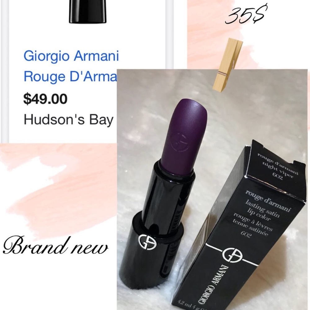 🆕 NWT Rouge d’armani - Picture 2 of 2